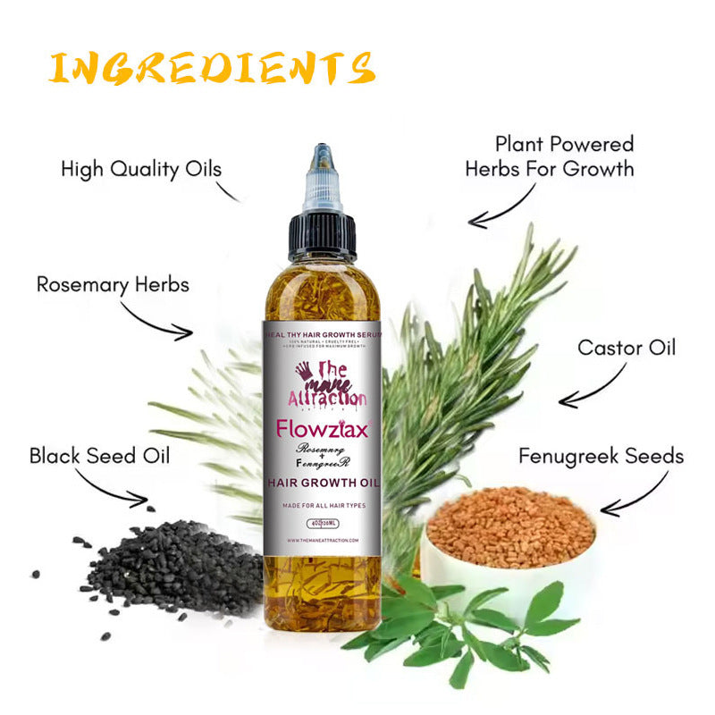 Treatment Strong Hair Care Anti-frizz Rosemary Essential Oil