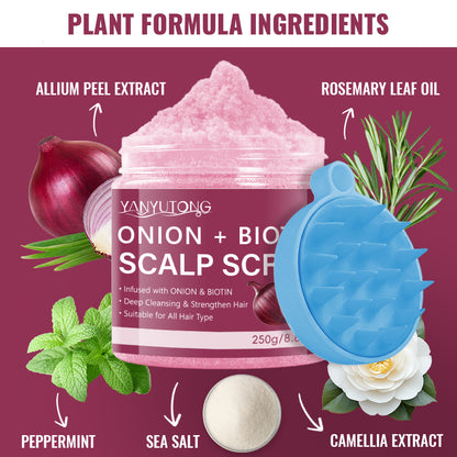 Onion Biotin Shampoo Facial Scrub Moisturizing