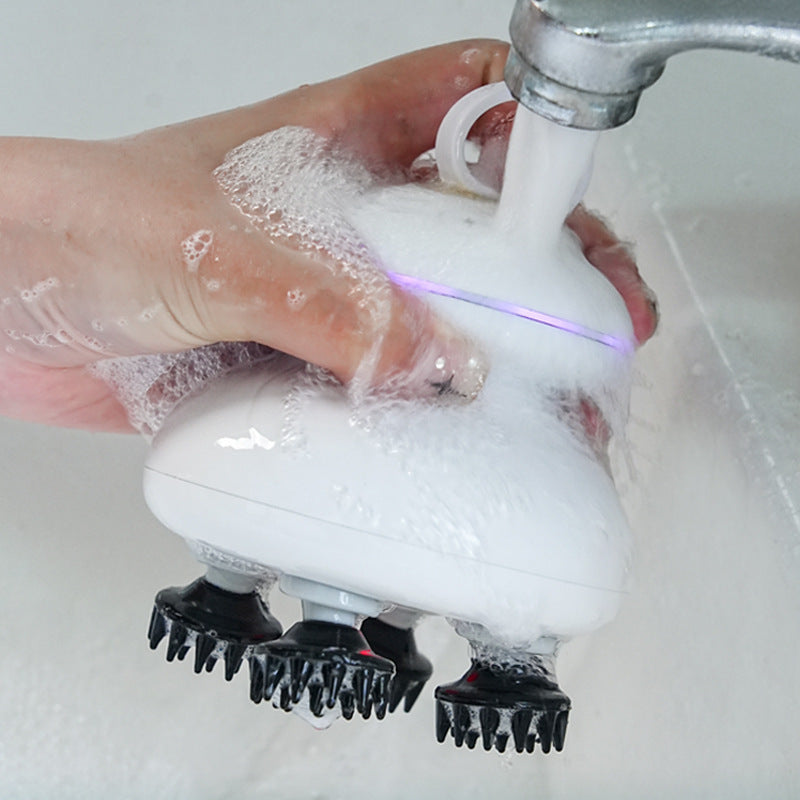 Wet And Dry Household Head Massage Instrument