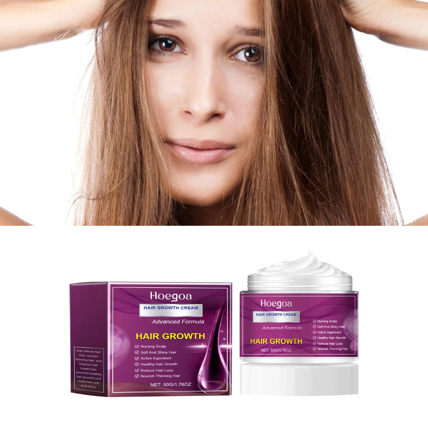Hair Growth Cream Reducing Loss Nourish Dry Repair Damaged Scalp Massage Prevent Baldness Effective Treatment Hair Care Lotion