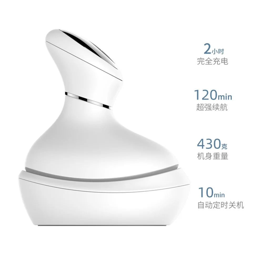 Head Massager Vibrates Relax Scalp Relieve Fatigue Wet and Dry Use Sleep Aid Full Body Massage Noise Reduction Waterproof