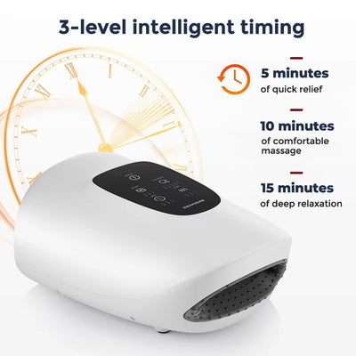 Electric Hand Massager Air Bag Air Compression Massager Intelligent Kneading Constant Temperature Heating Palm Massager Machine