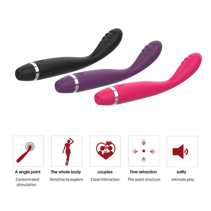 G Spot Vibrator- Women Toys Gifts Finger Shaped  Vibes For Women Nipple Personal Massagers Adult- Female Rabbit Sex- Toys
