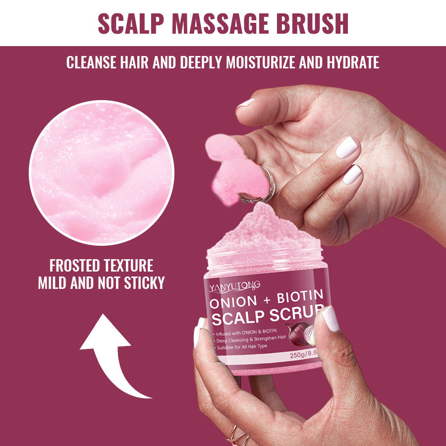 Onion Biotin Shampoo Facial Scrub Moisturizing