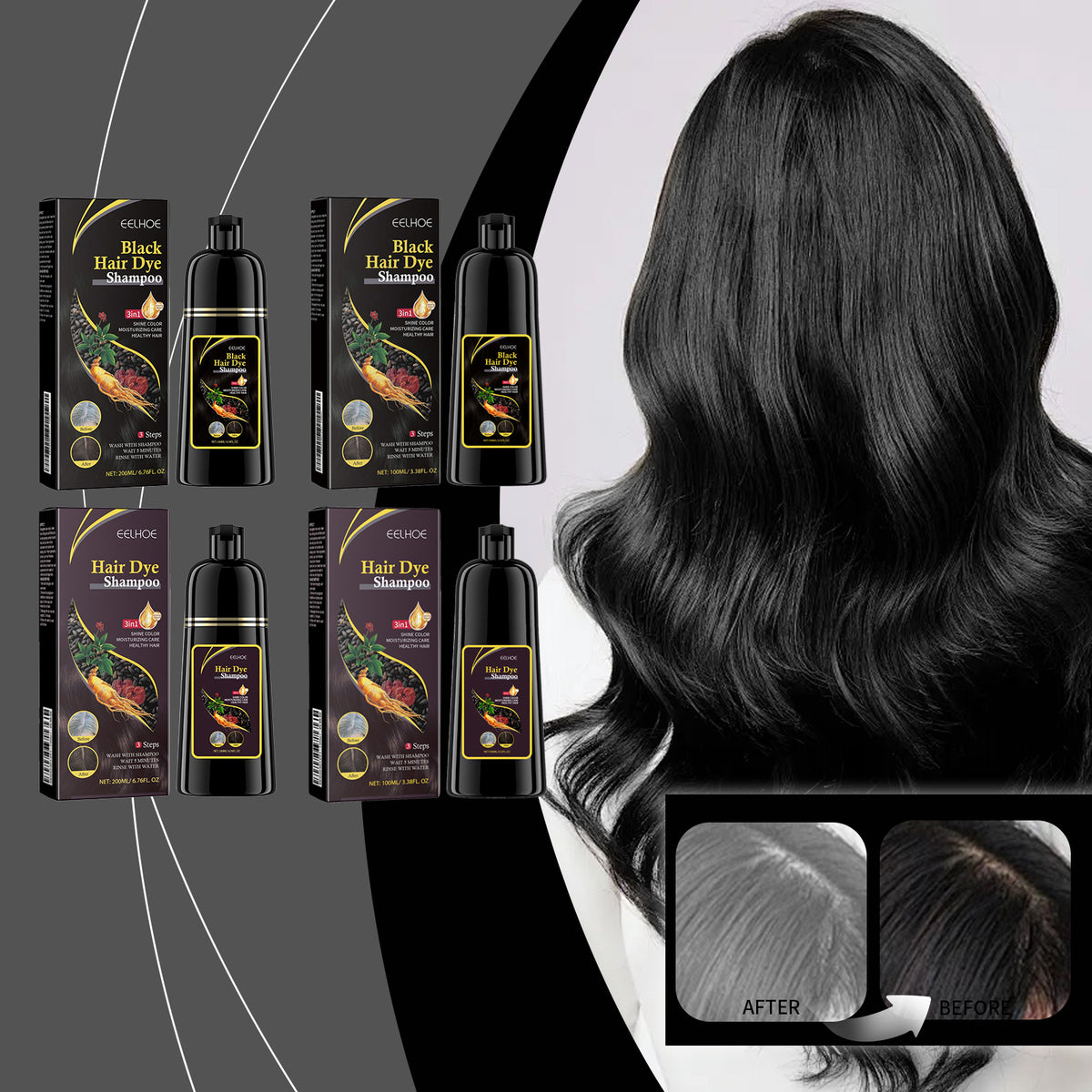 Black Hair Shampoo