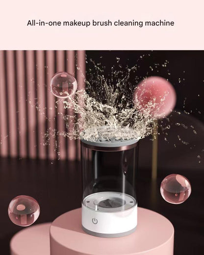 ABS Plastic Makeup Brush Electric Cleaner Professional Makeup Brush Cleaner For Beauty Stores